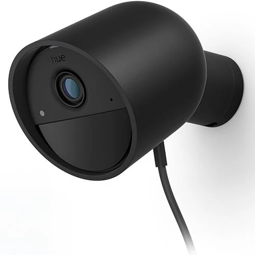 Câmara de Vigilância com Fio Philips Hue - Preta