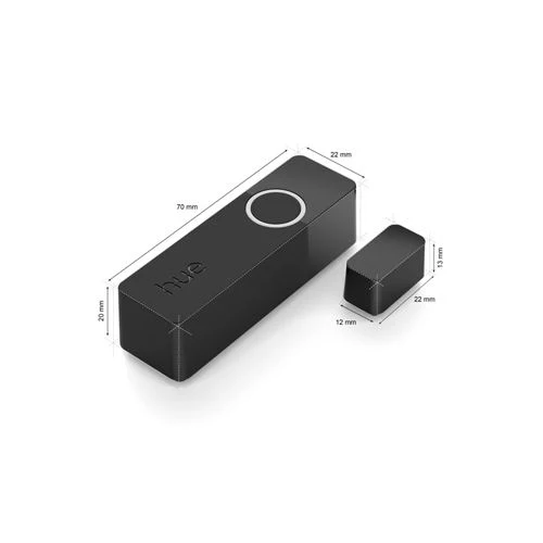Sensor de Contacto Philips Hue Secure - Preto - 2 Unidades - Image 3