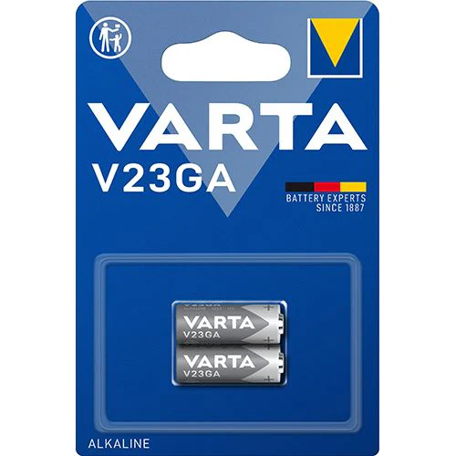Pilha Alcalina Varta V23GA - 2 Unidades