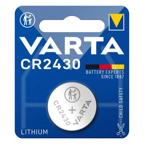 Pilha de Lítio Botão Varta CR2430 - 1 Unidade