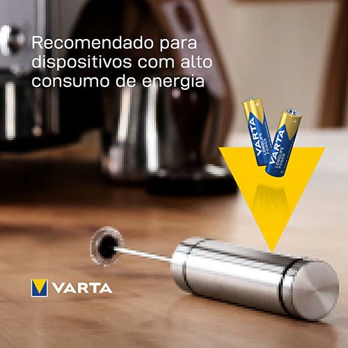 Pilhas Alcalinas Varta Longlife Power AA - 4 + 4 Unidades - Image 6