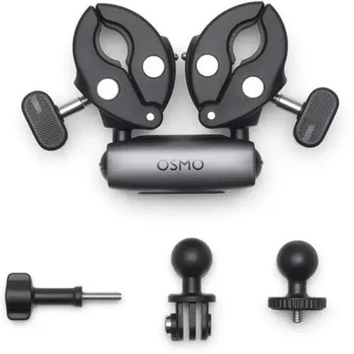 Pinça DJI Dual Heavy-Duty para Osmo Action / 360 - Preto