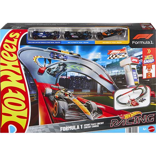 Pista Hot Wheels Racing Fórmula 1 e Veiculos - Mattel