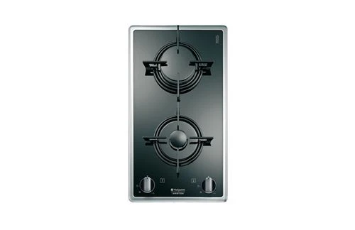 Placa a Gás Hotpoint DK 2VS (IX)/HA | 29 cm | 2 Zonas | Aço inoxidável