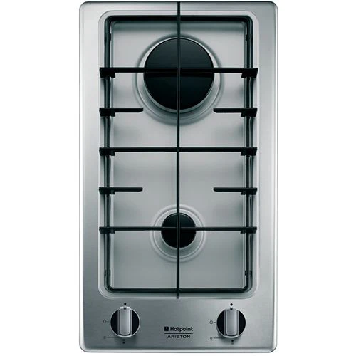 Placa a Gás Hotpoint DK 20S (IX) /HA | 29.8 cm | 2 Bocas | Aço inoxidável