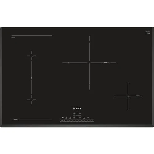 Placa de Indução Bosch Serie 6 PVS851FB1E | Elétrica | 80.2 cm | 4 Zonas | Preto