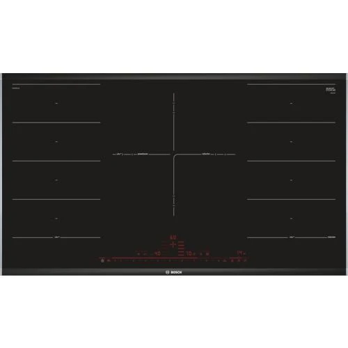 Placa de Indução Bosch Serie 8 PXV975DC1E | Elétrica | 91.6 cm | 5 Zonas | Preto