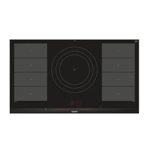 Placa de Indução Siemens EX975LVC1E | Elétrica | 91.2 cm | 5 Zonas | Preto