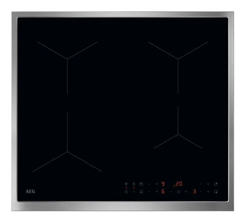Placa de Indução AEG TN64IA00XB | Elétrica | 57.6 cm | 4 Zonas | Preto