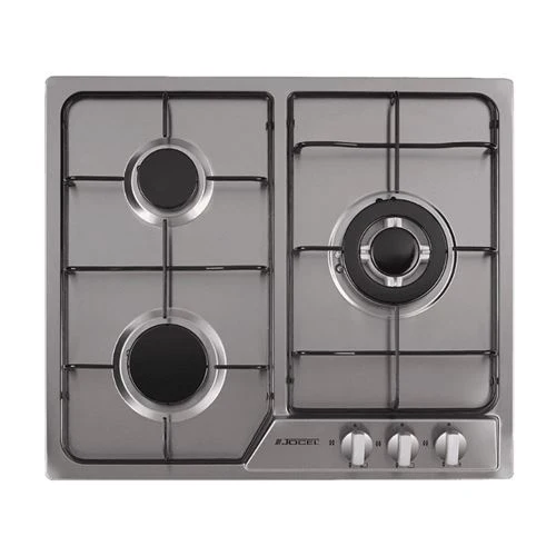 Placa a Gás Jocel JP3GI008930 | 60 cm | 3 Zonas | Inox