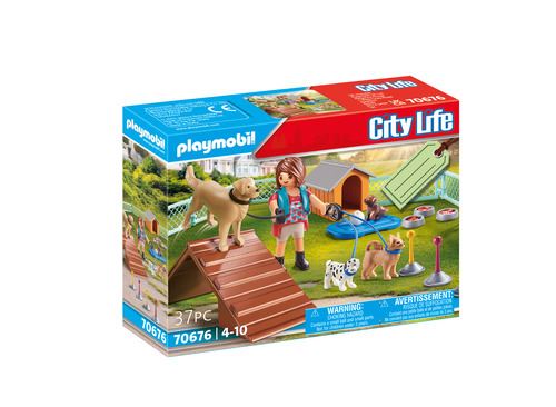 Playmobil City Life 70676 - Treinadora de Cães - Set de Oferta