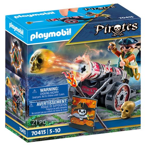 Playmobil Pirates 70415 - Pirata com Canhão