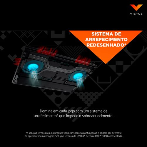 Computador Portátil Gaming Victus by HP 16-e0004np | 16,1'' | GeForce RTX 3050Ti | Ryzen 7 5800H | 8GB | 512GB SSD - Image 6