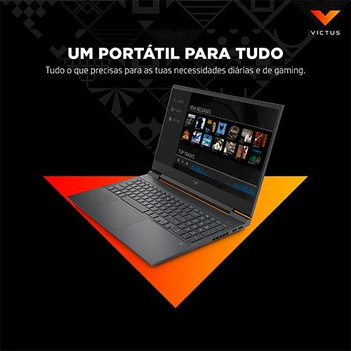 Computador Portátil Gaming Victus 16-e0019np | 16,1'' | GeForce RTX 3050 | Ryzen 5 5600H  | 8GB | 512GB SSD - Image 6