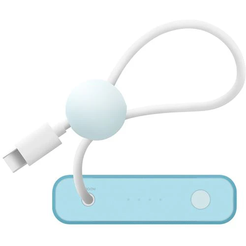 Powerbank+ Capa Magnética OPPO para Reno 14F / FS - Azul / Branco - Image 6