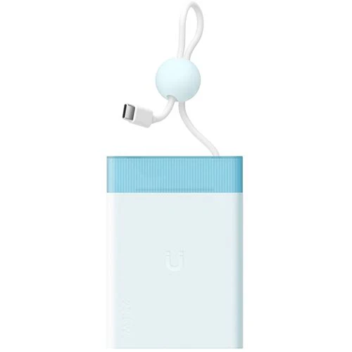 Powerbank+ Capa Magnética OPPO para Reno 14F / FS - Azul / Branco - Image 7