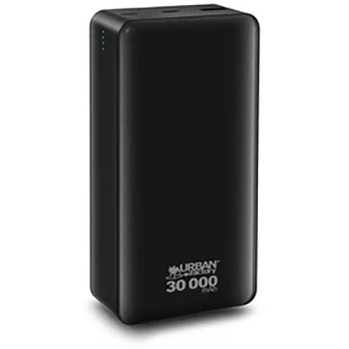 Powerbank Urban Factory 30000 mAh - Preto