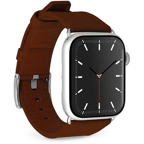Bracelete Puro E-Classic para Apple Watch 42/44/45/49mm - Castanha