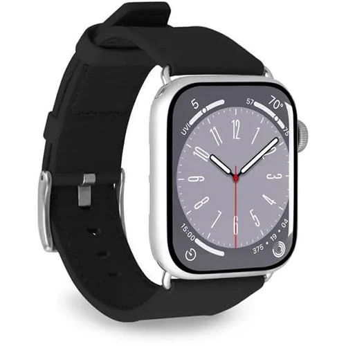 Bracelete Puro E-Classic para Apple Watch 42/44/45/49mm - Preta