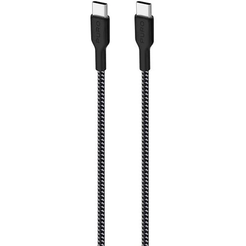 Cabo Kevlar® USB-C Puro Ultra Strong 1.2m - Preto