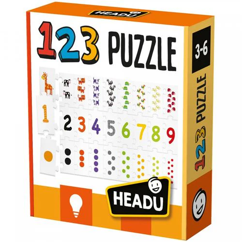 Puzzle 1,2,3 - Headu | Sig Toys