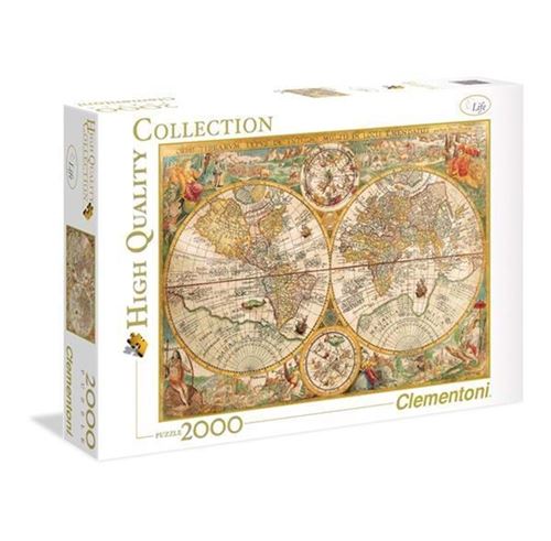 Puzzle Ancient Map 2000 Peças