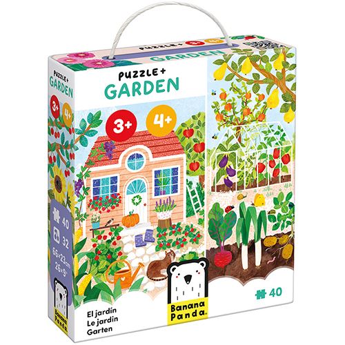 Puzzle + Garden - Banana Panda | The Happy Gang