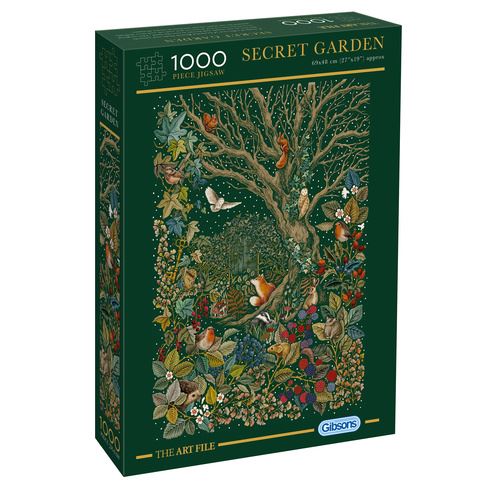 Puzzle Gibsons Secret Garden - 1000 Peças - Nature & Découvertes