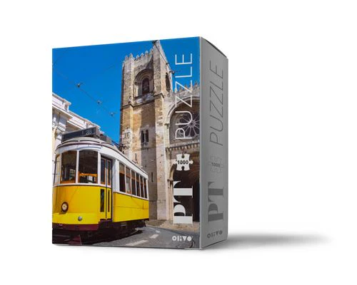 Puzzle Imagens de Portugal: Elétrico - 1000 Peças - Olivo