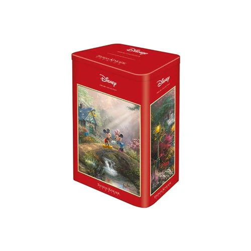 Puzzle Kinkade Disney: Mickey e Minnie - Lata 500 Peças - Schmidt Puzzle
