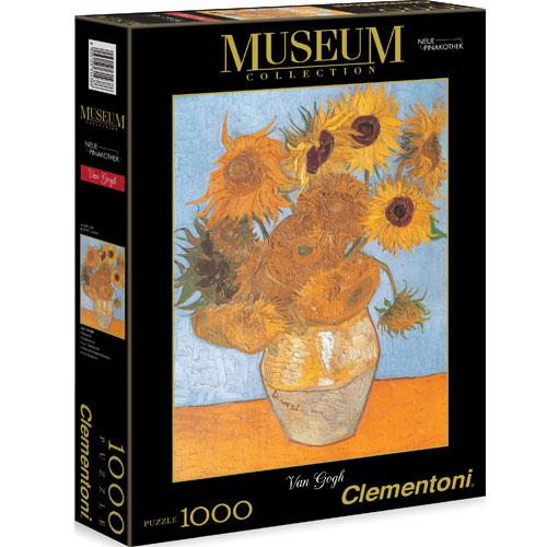 Puzzle Museum Collection Van Gogh:  Girassol 1000 Peças - Clementoni