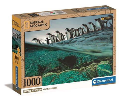 Puzzle National Geographics - Imagem 2 - 1000 Peças - Clementoni