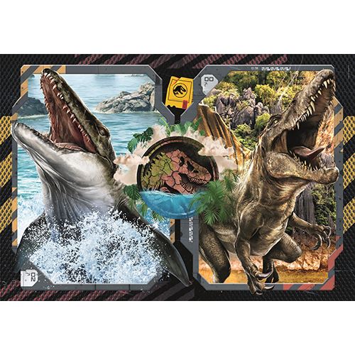 Puzzles Super Color 2x60 Jurassic World Rebirth - Clementoni - Image 3