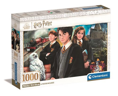 Puzzle Harry Potter - 1000 Peças - Clementoni