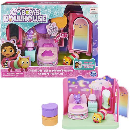 Quarto de Dormir Gabby's Dollhouse - Doces Sonhos Pillow Cat - Spin Master - Image 8