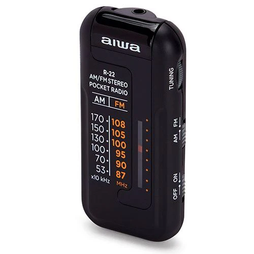 Rádio de Bolso Aiwa R-22BK - Preto - Image 2