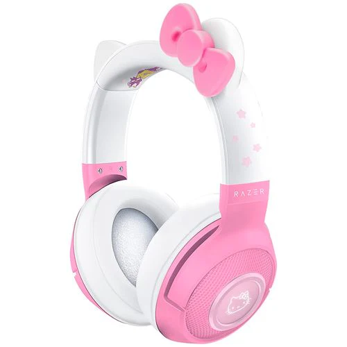 Auscultadores Gaming Bluetooth Razer Kraken - Hello Kitty & Friends Edition