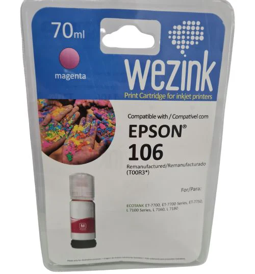 Recarga de Tinta Wezink 106 Magenta