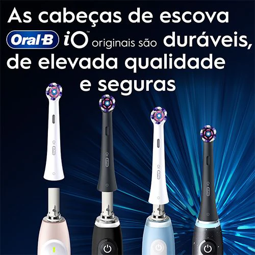 Recargas para Escovas de Dentes Elétrica Oral-B iO Radiant White - Branco - 6 Unidades - Image 6