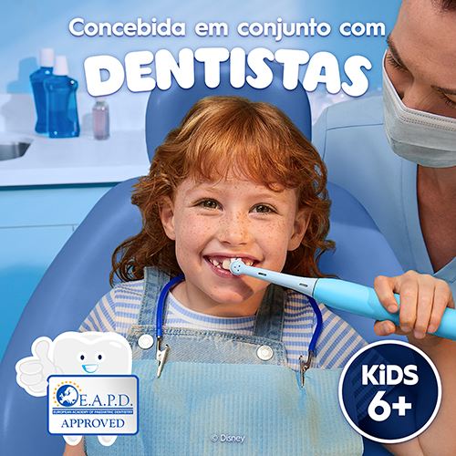 Recargas para Escovas de Dentes Elétrica Oral-B iO Kids 6+ Stitch - 4 Unidades - Image 3
