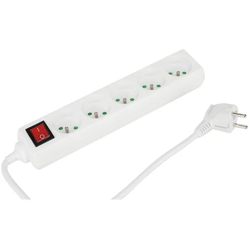 Régua Temium 5x Entradas 1.5m - Branco