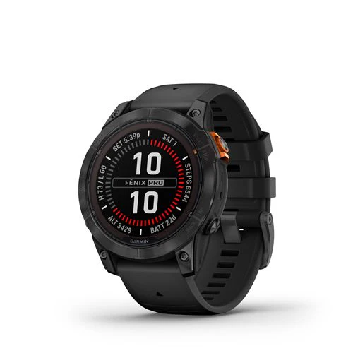 Relógio Desportivo Garmin Fénix 7 Pro Solar 47mm - Preto
