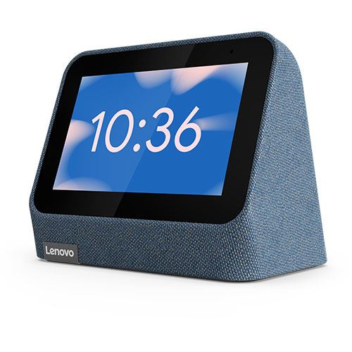 Smart Clock Lenovo 2 - Soft Touch Abyss Blue - Image 2