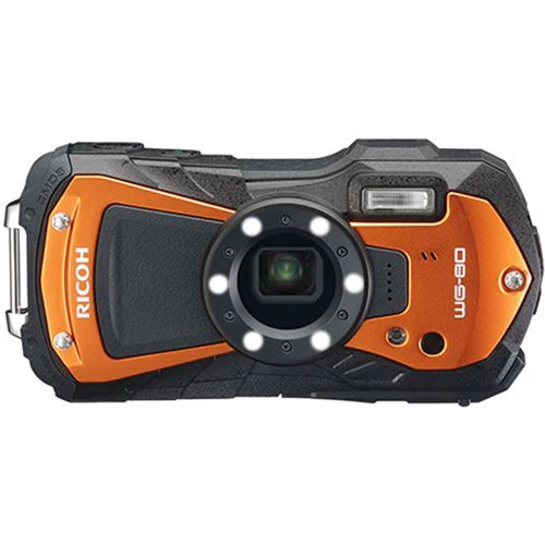 Máquina Fotográfica Compacta Ricoh WG-80 - Laranja