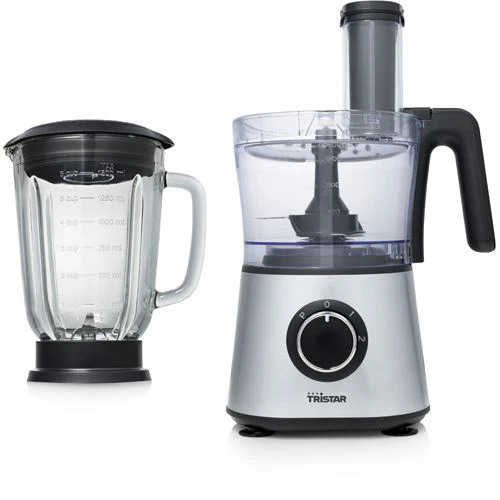 Robot de Cozinha Tristar MX-4823 | 1.5 L | 600 W - Cinzento