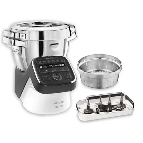 Robot Multifunções Moulinex Companion XL HF8098PT com Tampa em Inox - Outlet - Grade B - Image 4