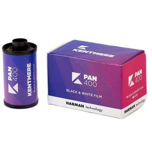 Rolo Preto e Branco Harman by Ilford Kentmere Pan 400 135/24 Exp