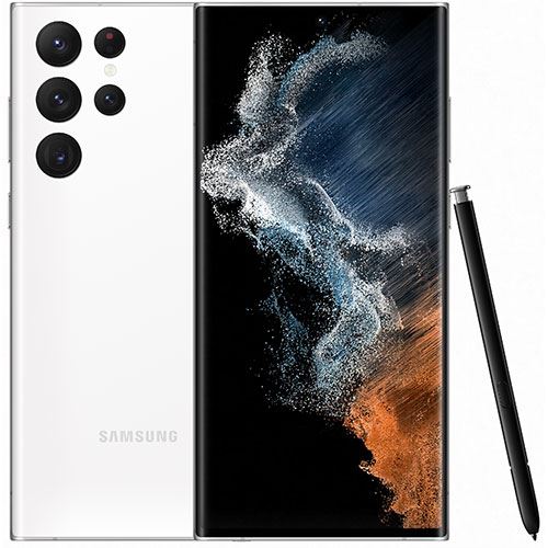 Samsung Galaxy S22 Ultra 5G - 128GB - White - Recondicionado - REtech - Grade A