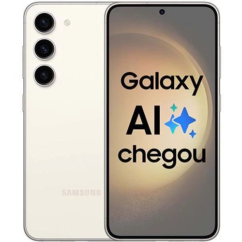 Samsung Galaxy S23 5G 256GB - Bege - Recondicionado - REtech - Grade A