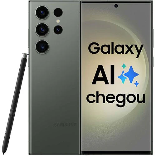 Samsung Galaxy S23 Ultra 5G 256GB - Verde - Recondicionado - REtech - Grade A